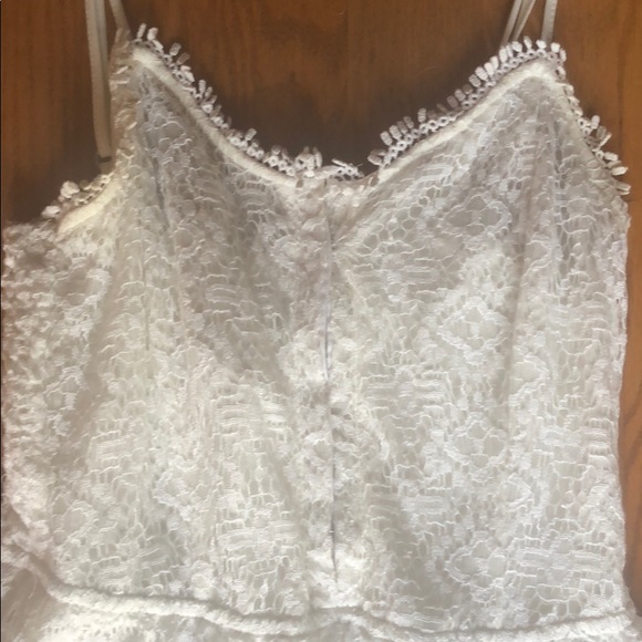 White Lace Dress - Picture 2 of 4